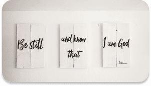 Be Still
